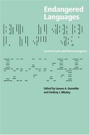 Cover of: Endangered languages: language loss and community response