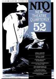 Cover of: New Theatre Quarterly 52 (New Theatre Quarterly)