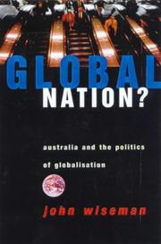 Cover of: Global nation?: Australia and the politics of globalisation