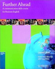 Cover of: Further Ahead Learner's book