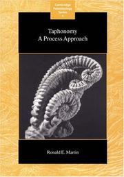 Cover of: Taphonomy by Martin, Ronald E.