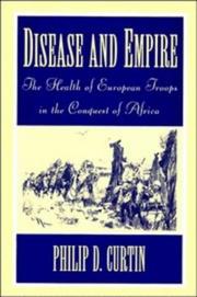 Cover of: Disease and empire by Philip D. Curtin
