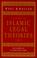 Cover of: A History of Islamic Legal Theories