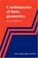 Cover of: Combinatorics of finite geometries