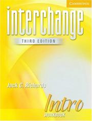 Cover of: Interchange Intro Workbook (Interchange Third Edition) by Jack C. Richards