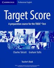 Cover of: Target Score Teacher's Book (Cambridge Professional English)