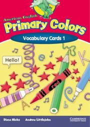 Cover of: American English Primary Colors 1 Vocabulary Cards