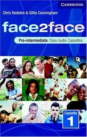 Cover of: face2face Pre-intermediate Class Cassettes (face2face)