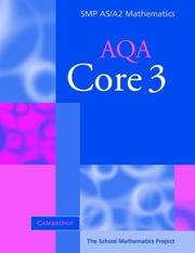 Cover of: Core 3 for AQA (SMP AS/A2 Mathematics for AQA)