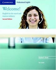 Cover of: Welcome! Student's Book: English for the Travel and Tourism Industry