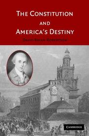 Cover of: The Constitution and America's Destiny
