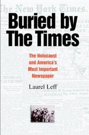 Cover of: Buried by the Times | Laurel Leff