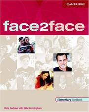 Cover of: face2face Elementary Workbook (face2face)