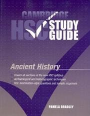 Cover of: Cambridge HSC Ancient History Study Guide (Cambridge HSC Study Guides)