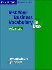 Test your Business vocabulary in use by Joy Godwin, Lyn Strutt