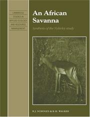 An African savanna by R. J. Scholes