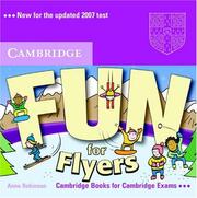 Cover of: Fun for Flyers Audio CDs (Cambridge Young Learners English Tests)