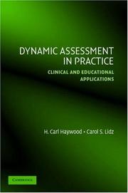 Cover of: Dynamic Assessment in Practice by H. Carl Haywood, Carol S. Lidz