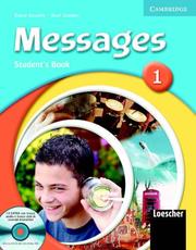 Cover of: Messages 1 Student's Multimedia Pack Italian Edition (Messages)