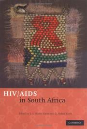 Cover of: HIV/AIDS in South Africa