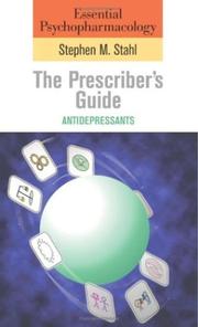Cover of: Essential Psychopharmacology: the Prescriber's Guide by Stephen M. Stahl