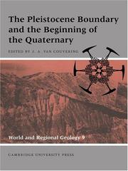 Cover of: The Pleistocene Boundary and the Beginning of the Quaternary (World and Regional Geology)