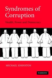 Cover of: Syndromes of Corruption | Michael Johnston