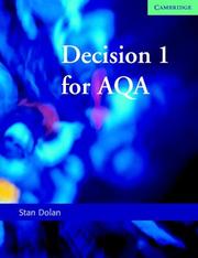 Cover of: Decision 1 for AQA