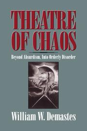 Cover of: Theatre of Chaos by William W. Demastes