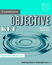 Cover of: Objective KET Workbook with Answers