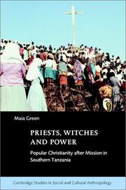 Cover of: Matters of substance: popular Christianity and the persistence of mission in Southern Tanzania