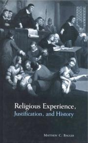 Cover of: Religious experience, justification, and history