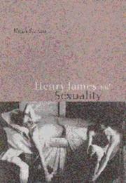 Cover of: Henry James and sexuality