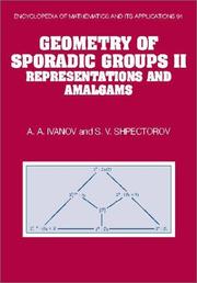 Geometry of sporadic groups by A. A. Ivanov, A. A. Ivanov, S. V. Shpectorov