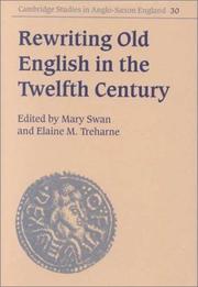 Cover of: Rewriting Old English in the twelfth century