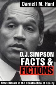 Cover of: O.J. Simpson facts and fictions by Darnell M. Hunt