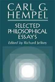 Cover of: Selected philosophical essays by Carl Gustav Hempel