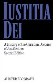 Cover of: Iustitia Dei by Alister E. McGrath