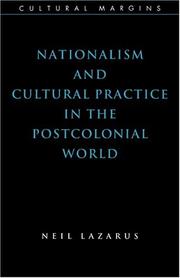 Cover of: Nationalism and cultural practice in the postcolonial world