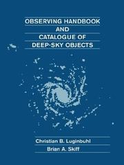 Cover of: Observing Handbook and Catalogue of Deep-Sky Objects