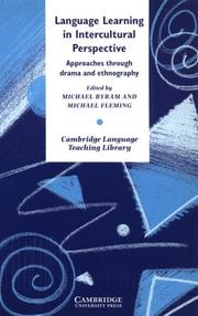 Cover of: Language learning in intercultural perspective: approaches through drama and ethnography