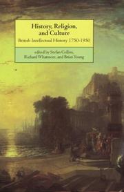 Cover of: History, Religion, and Culture: British Intellectual History 17501950