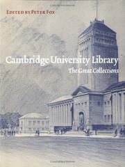 Cover of: Cambridge University Library by Peter Fox