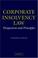 Cover of: Corporate insolvency law
