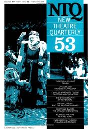 Cover of: New Theatre Quarterly 53 (New Theatre Quarterly)