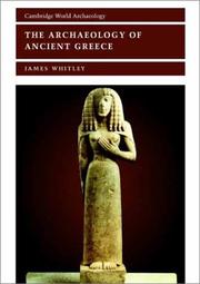 Cover of: The archaeology of ancient Greece