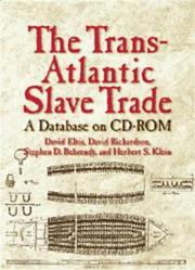 Cover of: The Transatlantic Slave Trade (Book & CD-ROM) by 