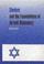 Cover of: Zionism and the foundations of Israeli diplomacy