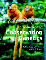 Introduction to conservation genetics by Richard Frankham