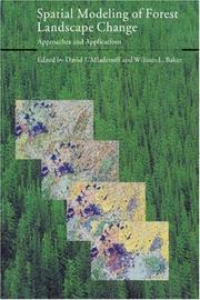 Cover of: Spatial modeling of forest landscape change by edited by David J. Mladenoff and William L. Baker.